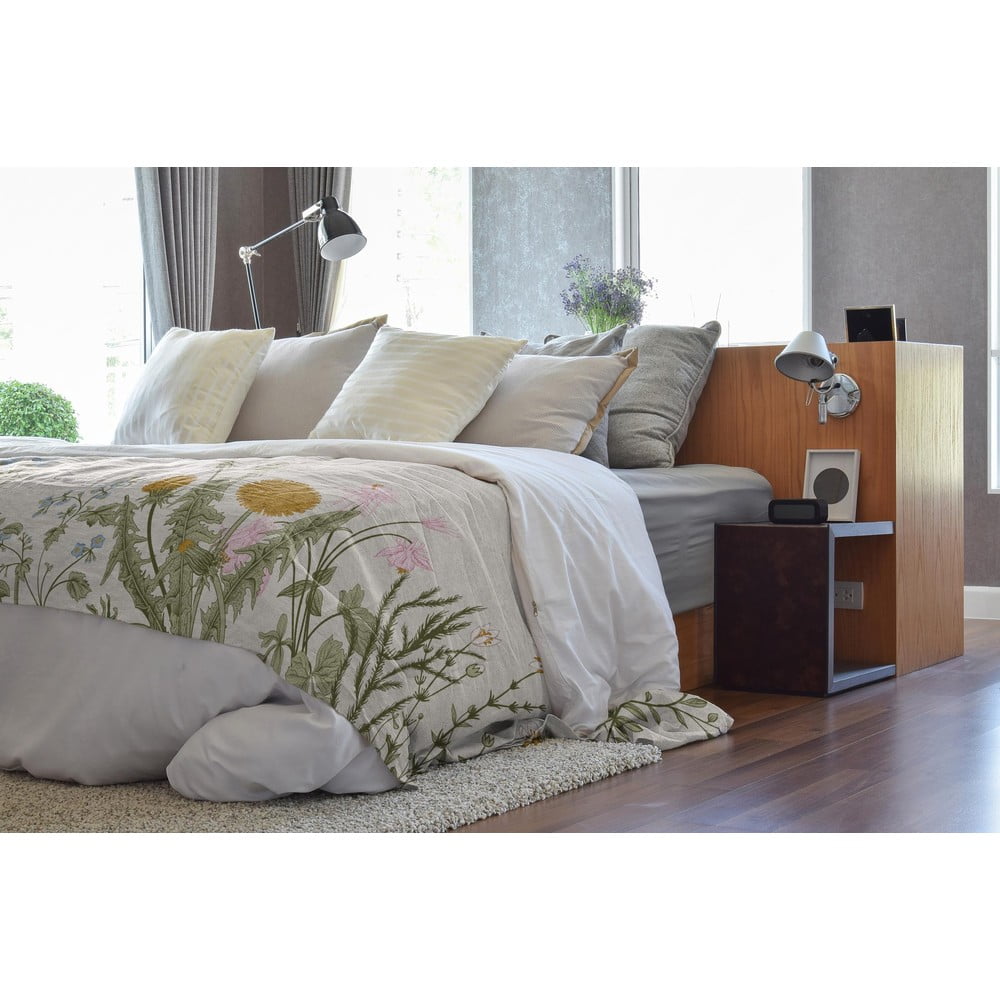 Pléd s příměsí bavlny Tierra Bella Botanic Herbs, 170 x 240 cm - Obrázek 2