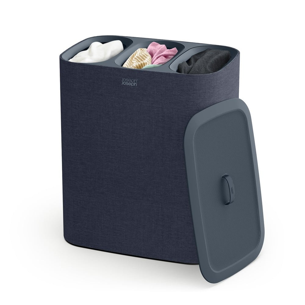 Antracitový látkový koš na prádlo Tota Trio – Joseph Joseph Antracitový látkový koš na prádlo Tota Trio – Joseph Joseph