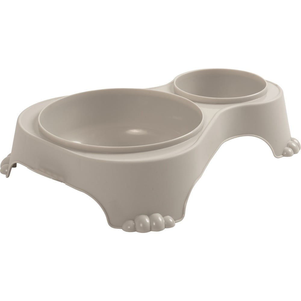 Béžová plastová miska s víkem pro zvířata Sally – Rotho Béžová plastová miska s víkem pro zvířata Sally – Rotho