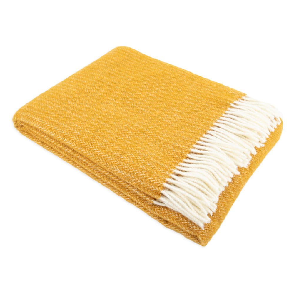 Vlněná deka 140×200 cm – Native Natural Vlněná deka 140×200 cm – Native Natural