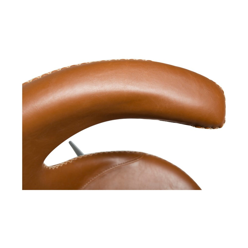 Hnědá koženková židle DAN-FORM Denmark Flair - Obrázek 2