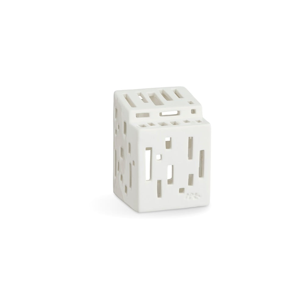 Bílý keramický svícen Kähler Design Urbania Lighthouse Functio Bílý keramický svícen Kähler Design Urbania Lighthouse Functio