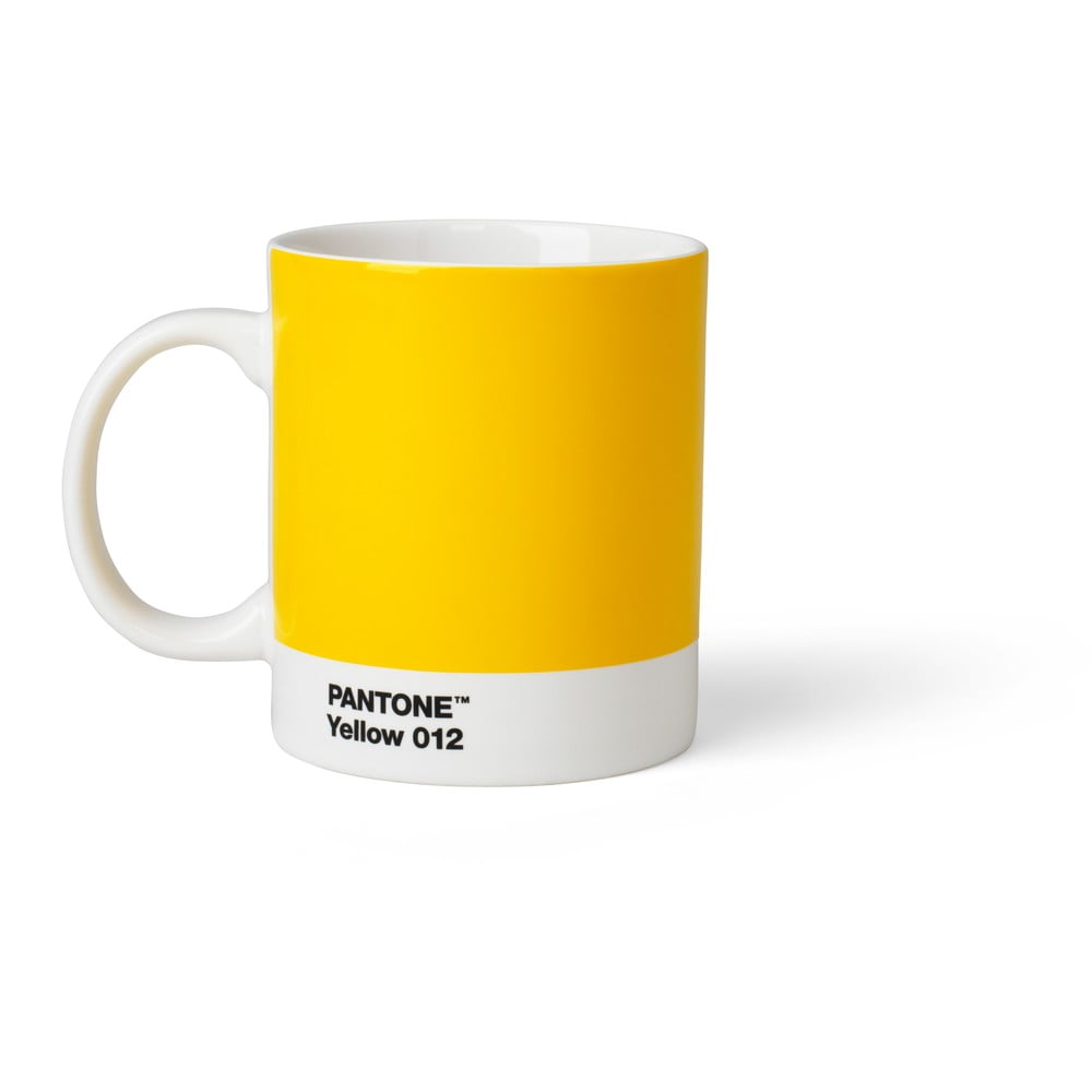 Žlutý keramický hrnek 375 ml Yellow 012 – Pantone Žlutý keramický hrnek 375 ml Yellow 012 – Pantone