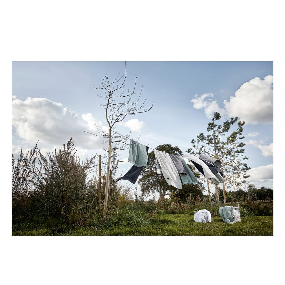 Zelenošedý bavlněný ručník 100x50 cm Classic - Zone - Obrázek 2