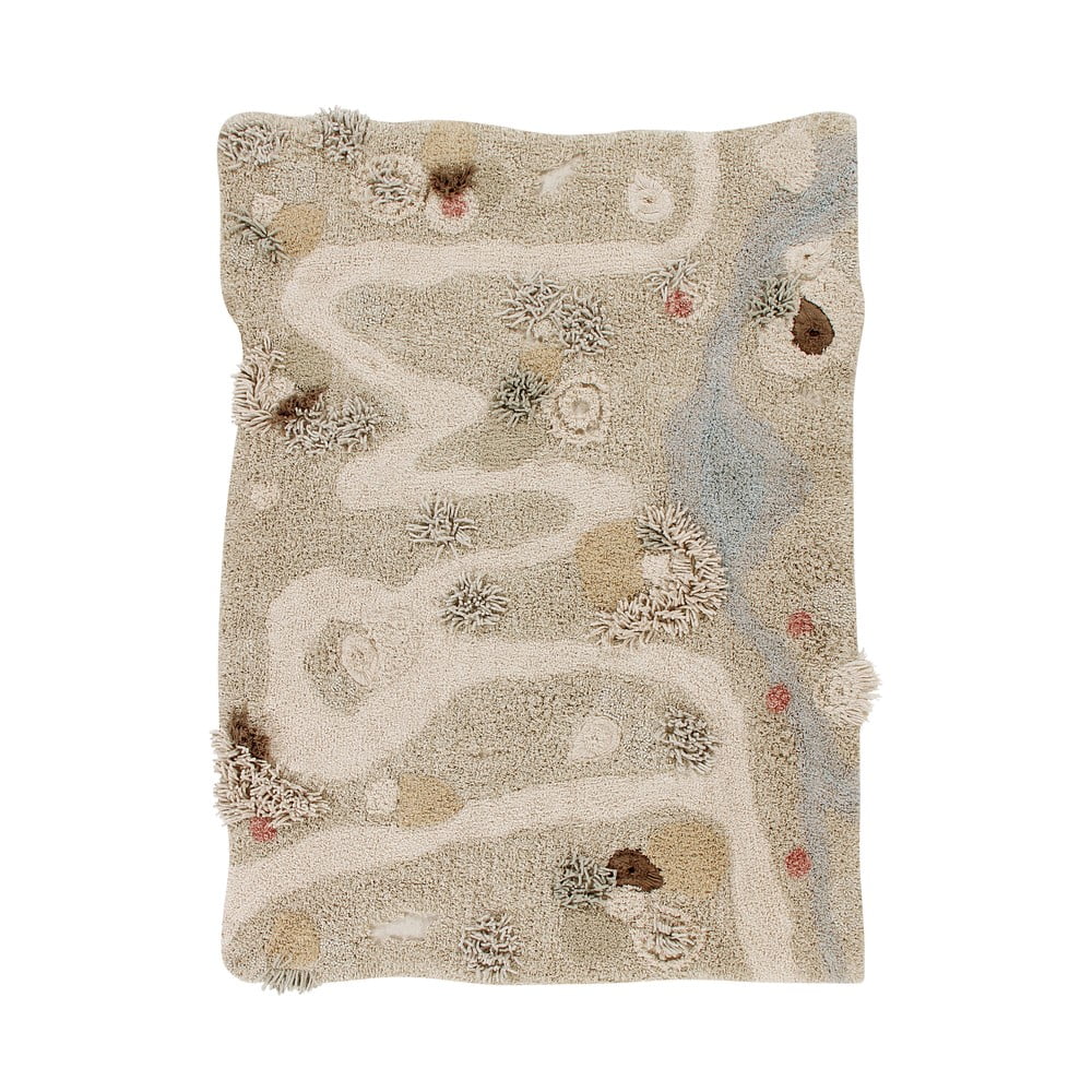 Béžový bavlněný dětský hrací koberec 120×160 cm Path of Nature – Lorena Canals Béžový bavlněný dětský hrací koberec 120×160 cm Path of Nature – Lorena Canals