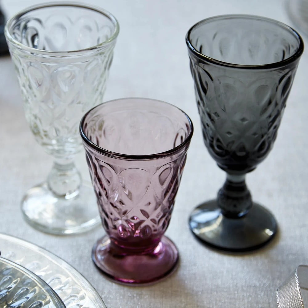 Tmavě šedá sklenice na víno La Rochère Lyonnais, 230 ml - Obrázek 2