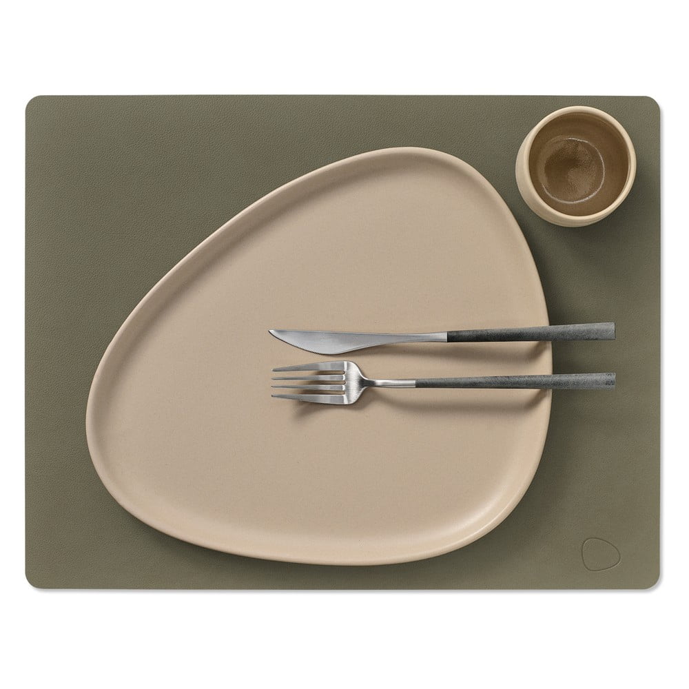 Prostírání z eko kůže 35x45 cm Square L Nupo – LIND DNA - Obrázek 2