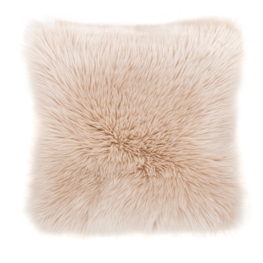 Béžový polštář Tiseco Home Studio Sheepskin, 45 x 45 cm Béžový polštář Tiseco Home Studio Sheepskin, 45 x 45 cm