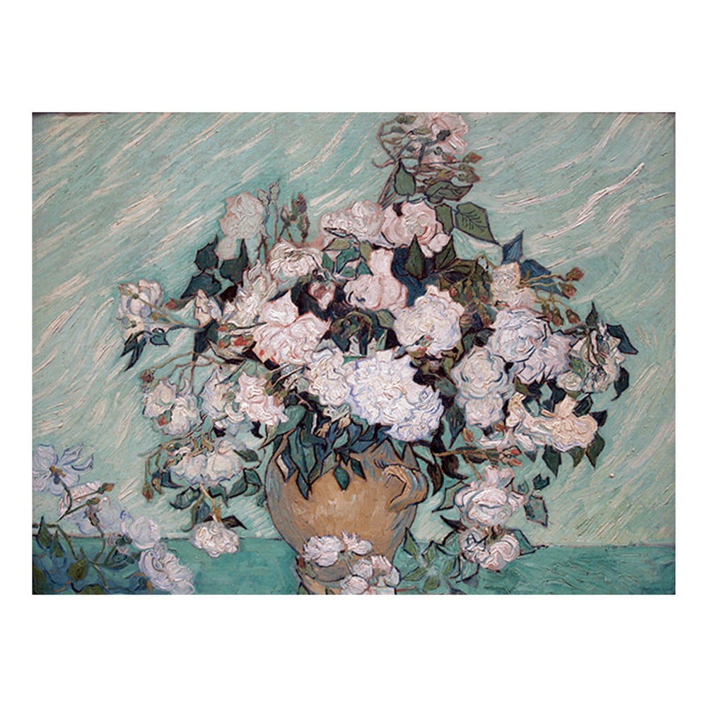 Reprodukce obrazu Vincenta van Gogha – Rosas Washington, 60 x 45 cm Reprodukce obrazu Vincenta van Gogha – Rosas Washington, 60 x 45 cm