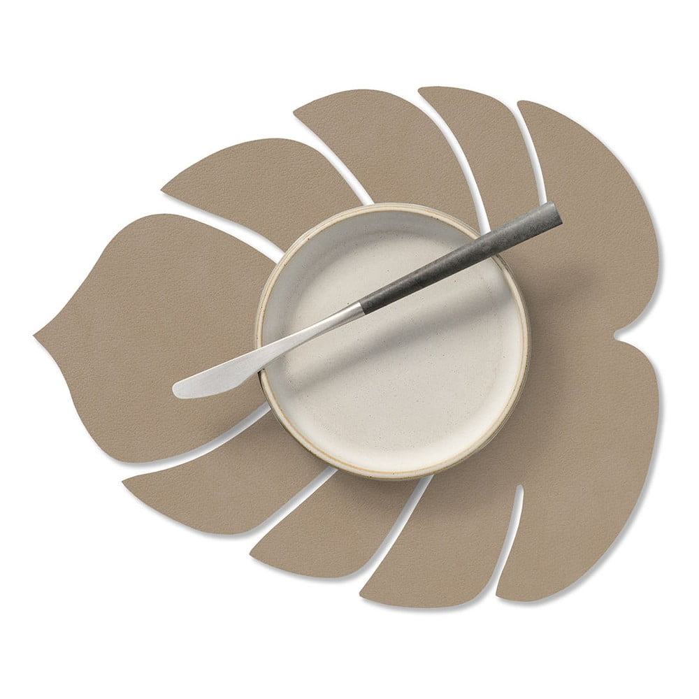 Prostírání z eko kůže 22x26 cm Monstera Leaf Nupo – LIND DNA - Obrázek 2