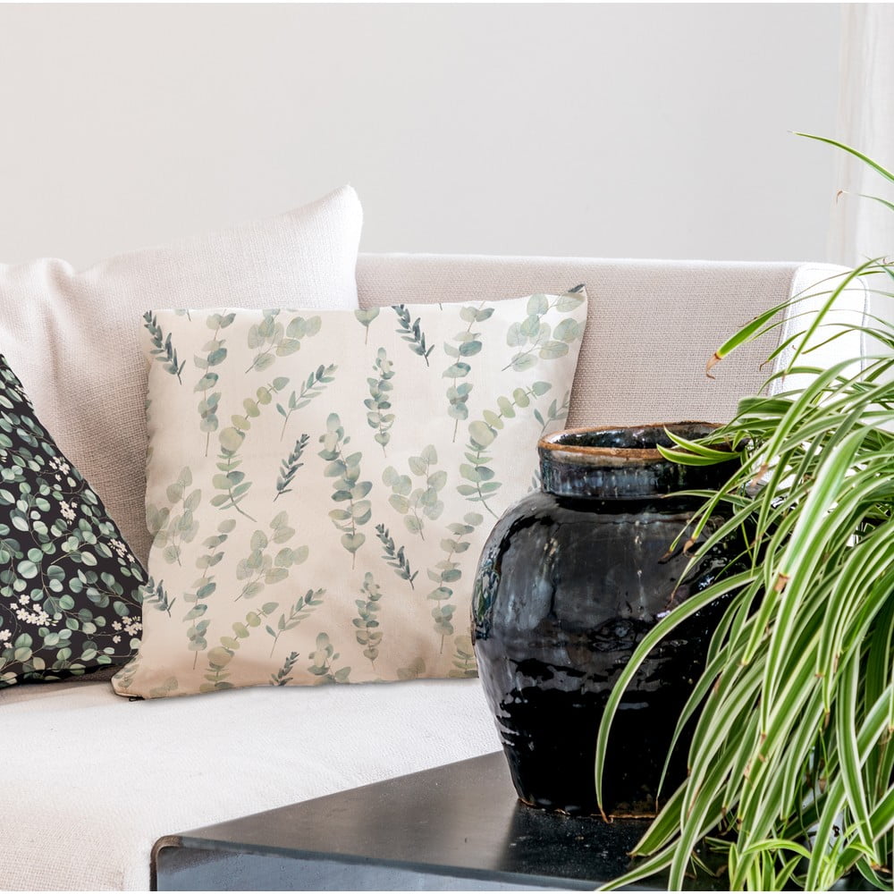 Polštář Butter Kings z bavlny Eucalyptus Branches, 45 x 45 cm - Obrázek 2