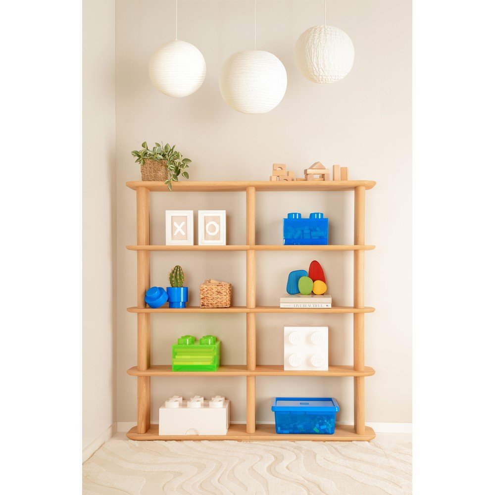 Zelený plastový dětský úložný box 25x25x18 cm – LEGO® - Obrázek 2