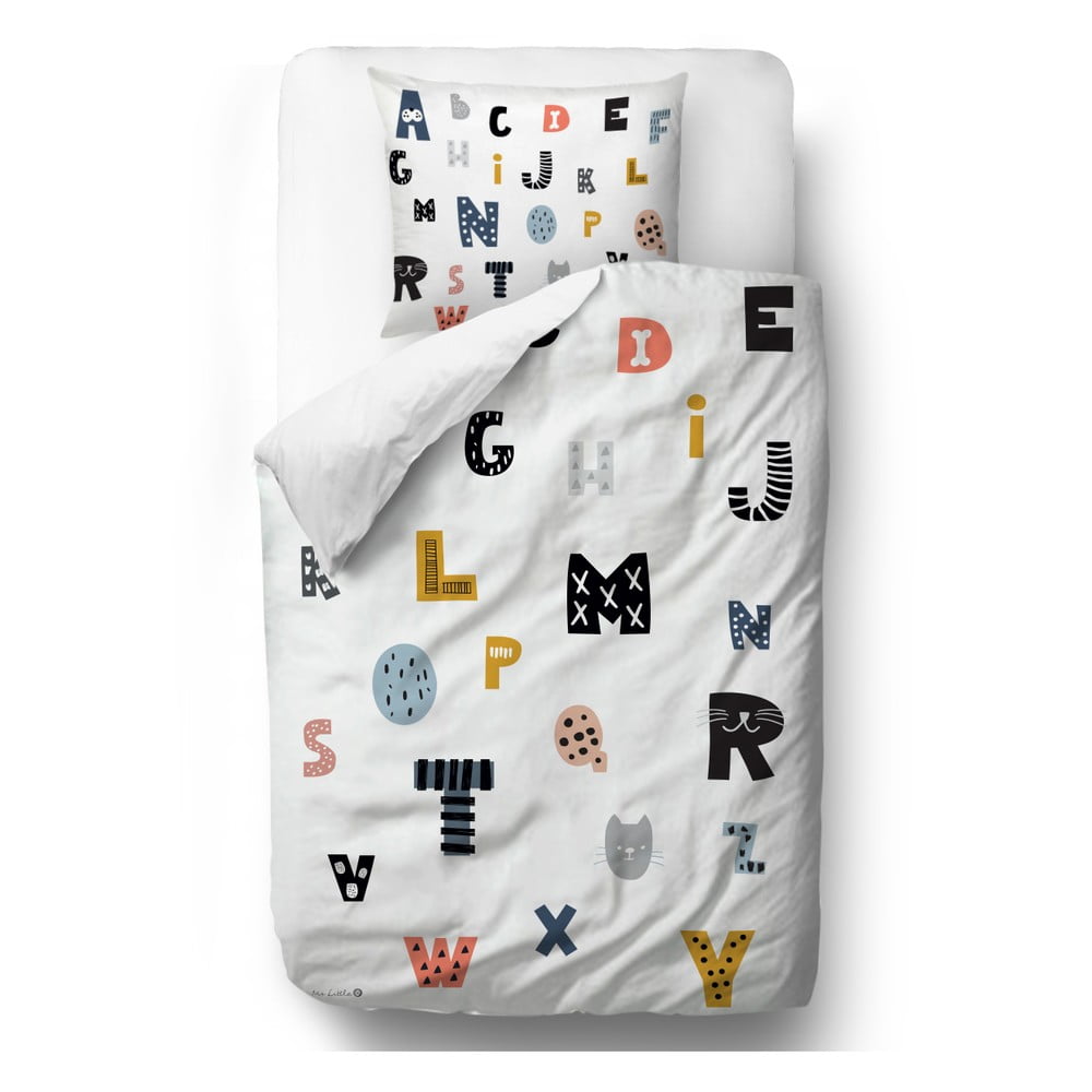 Bavlněné dětské povlečení Butter Kings ABCD, 100 x 130 cm Bavlněné dětské povlečení Butter Kings ABCD, 100 x 130 cm