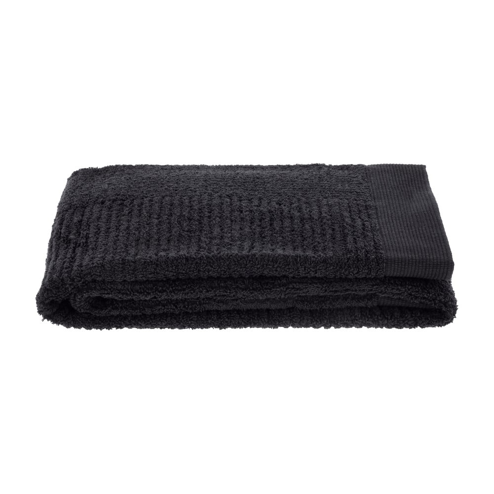 Černý ručník Zone Classic, 50 x 70 cm - Obrázek 2