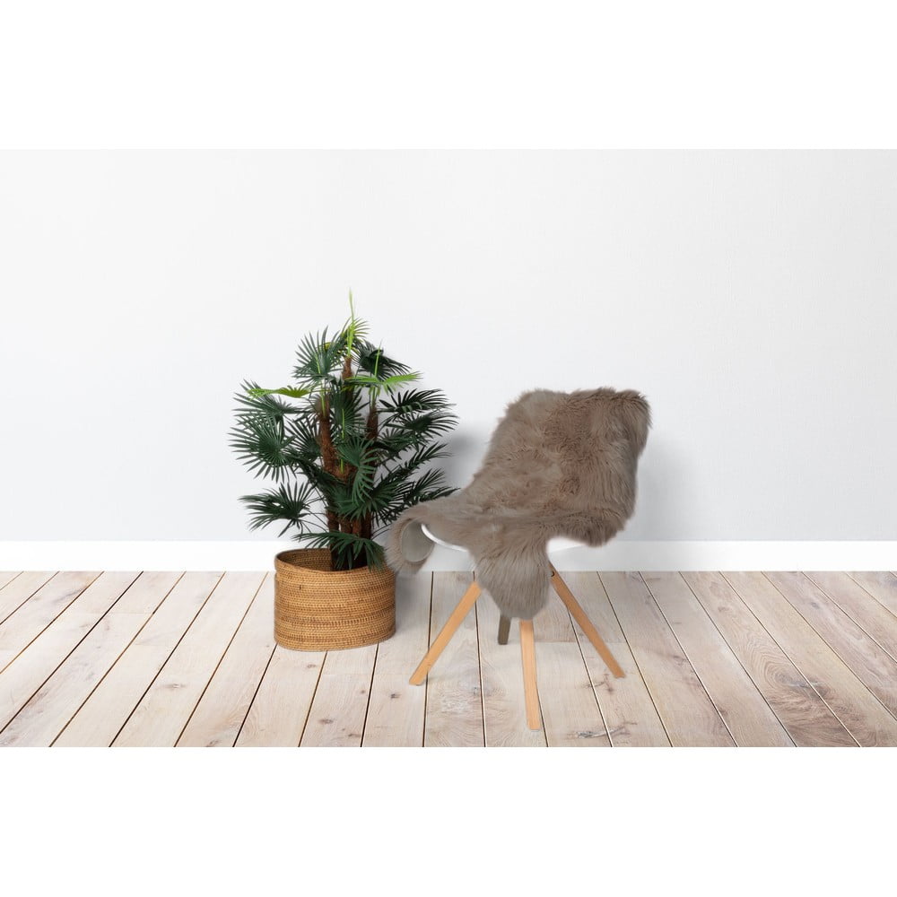 Tmavě hnědá umělá kožešina Tiseco Home Studio Sheepskin, 80 x 150 cm - Obrázek 2