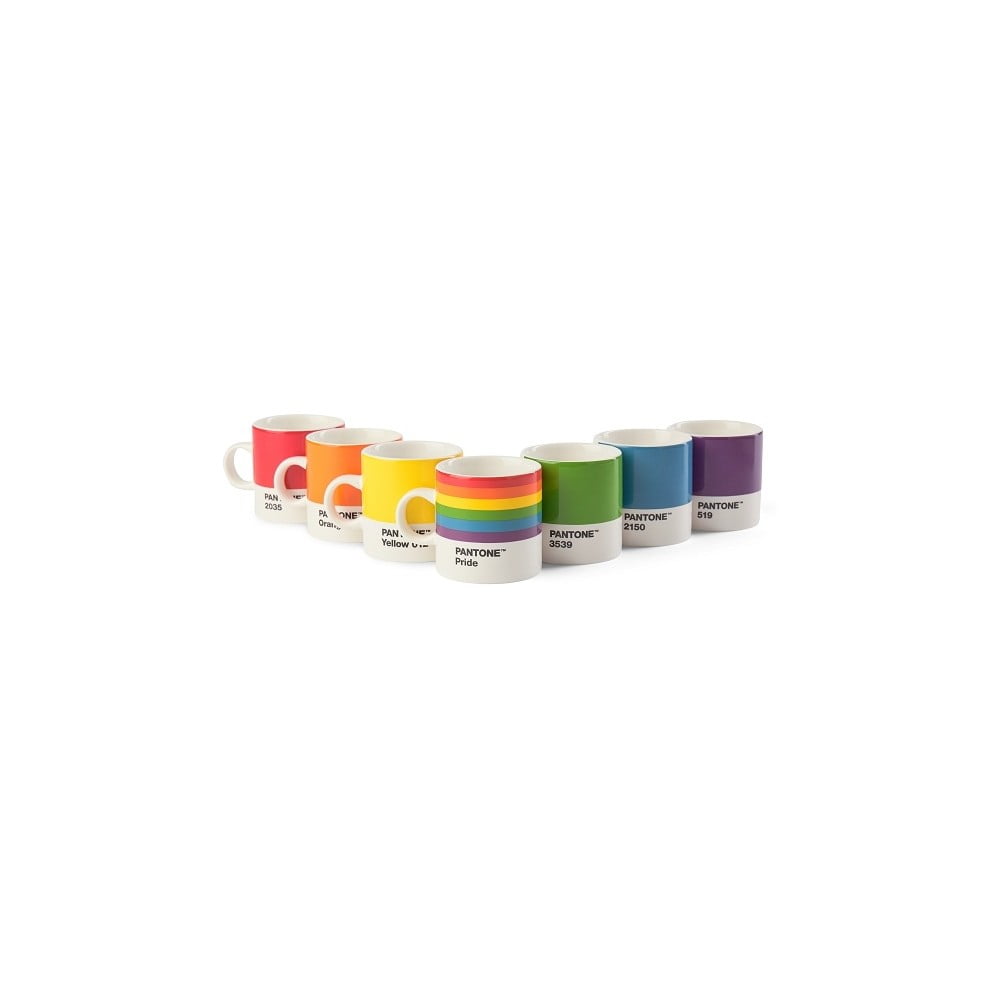 Světle šedý keramický hrnek na espresso 120 ml Espresso Warm Gray 2 – Pantone - Obrázek 2