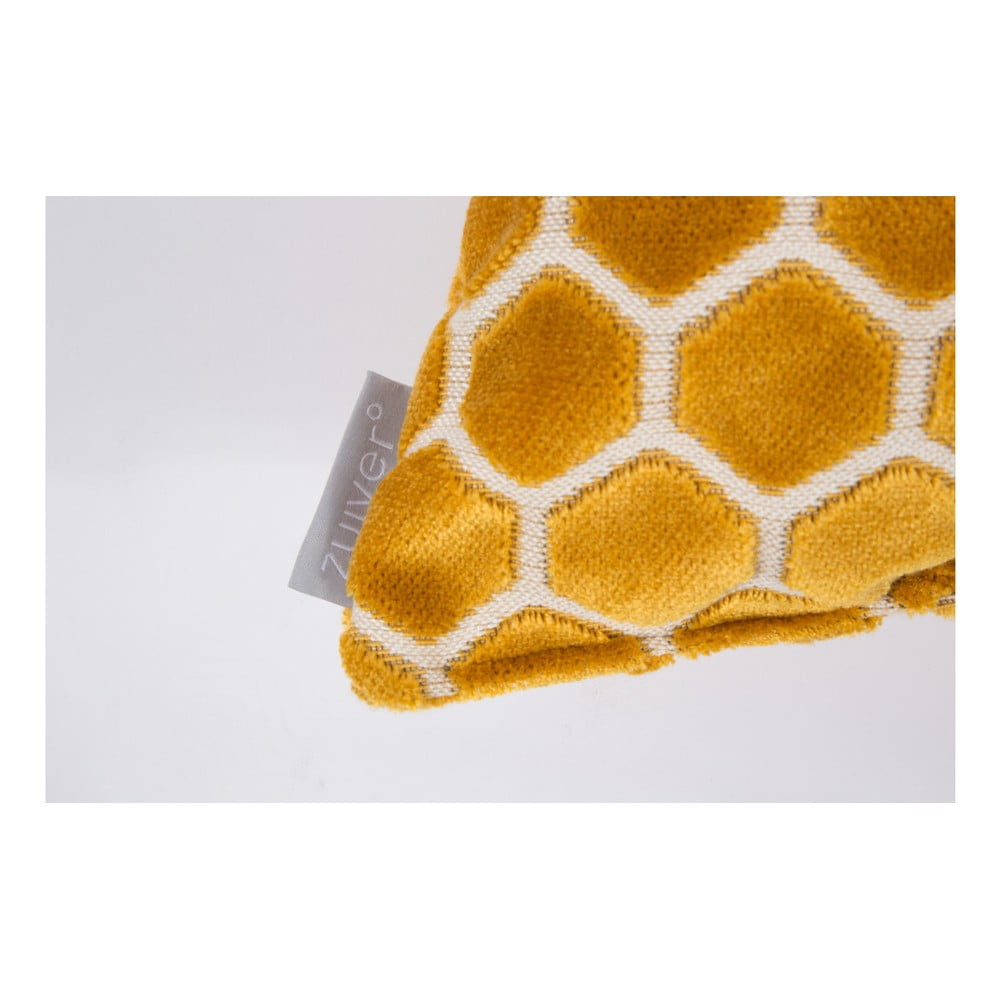 Žlutý polštář s výplní Zuiver Monty, 45 x 45 cm - Obrázek 2