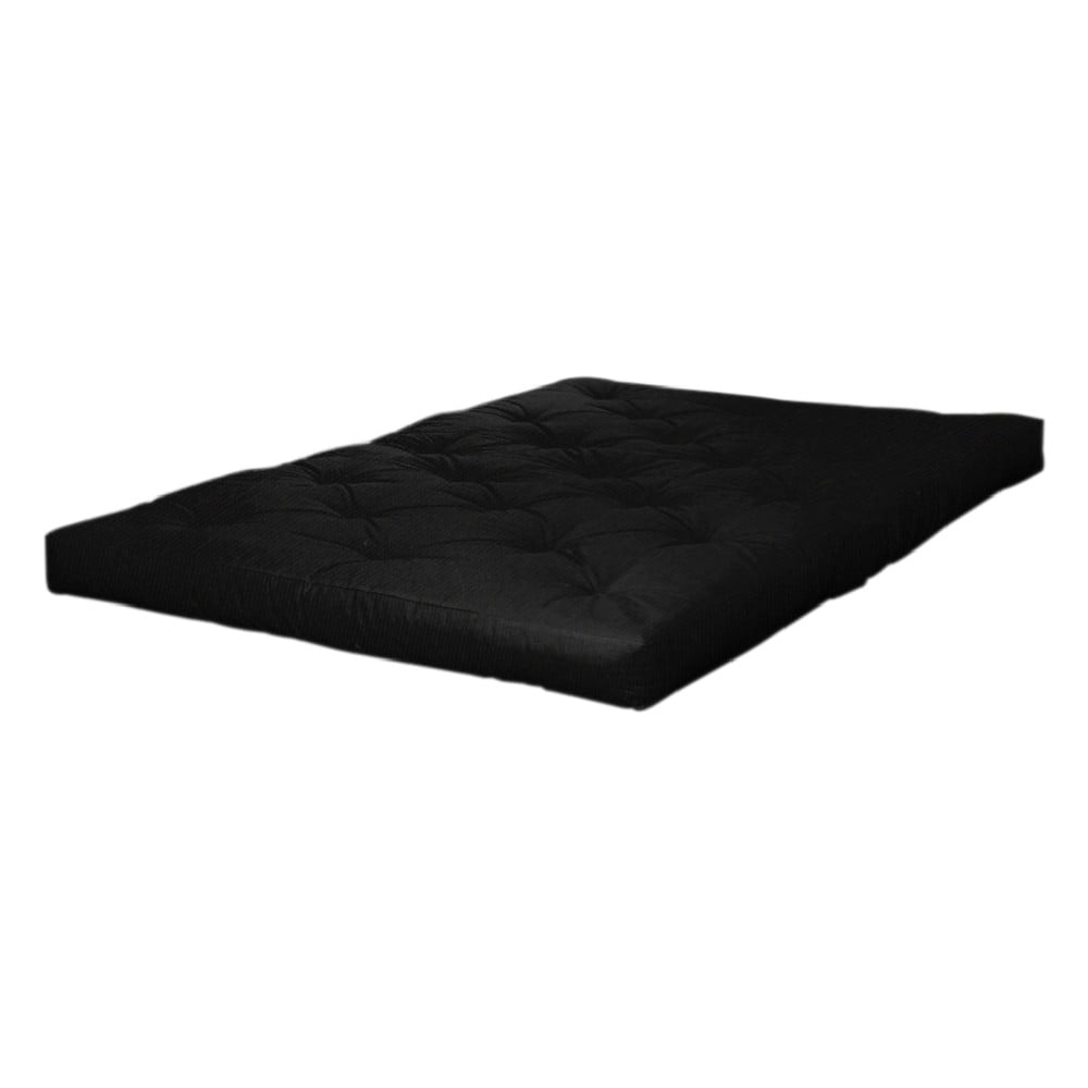 Černá středně tvrdá futonová matrace 160×200 cm Coco Black – Karup Design Černá středně tvrdá futonová matrace 160×200 cm Coco Black – Karup Design