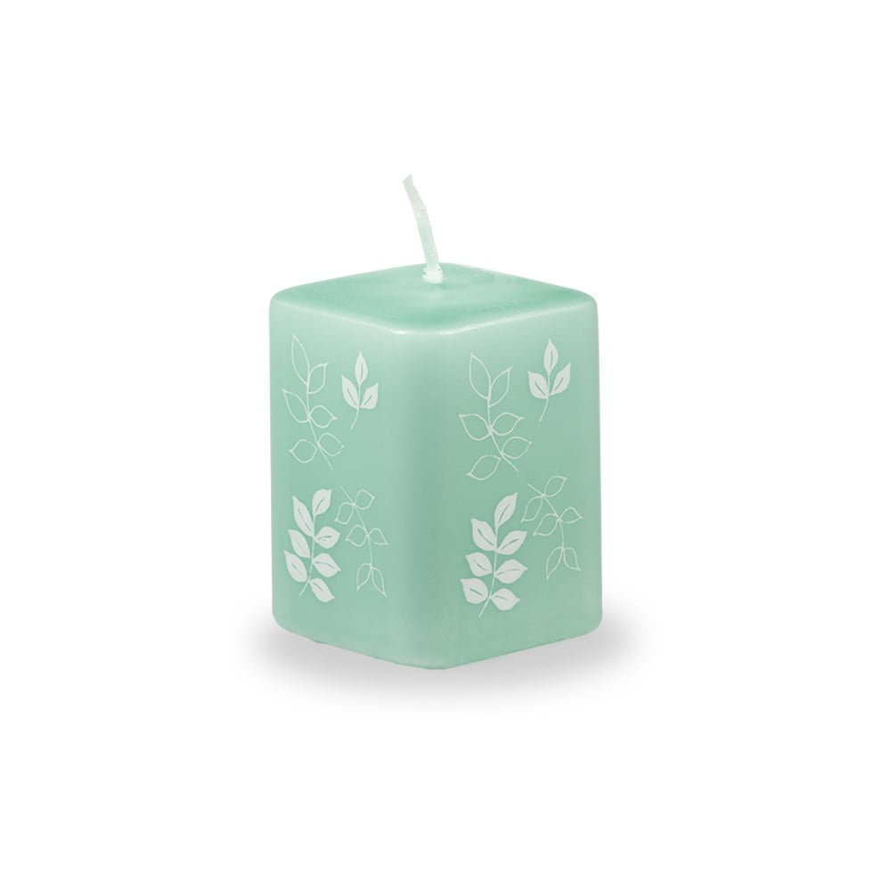 Tyrkysová svíčka Unipar Pure Beauty, doba hoření 12 h Tyrkysová svíčka Unipar Pure Beauty, doba hoření 12 h