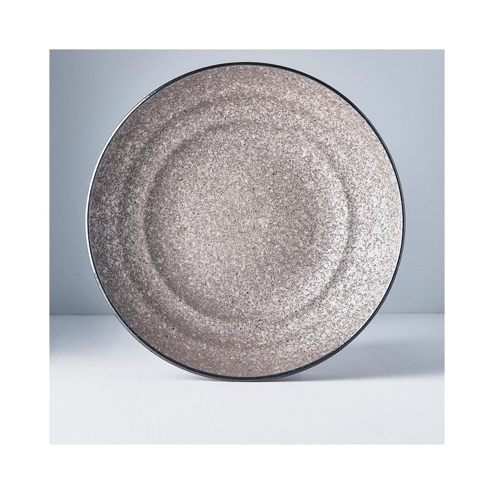 Béžová keramická servírovací mísa MIJ Earth, ø 29 cm - Obrázek 2