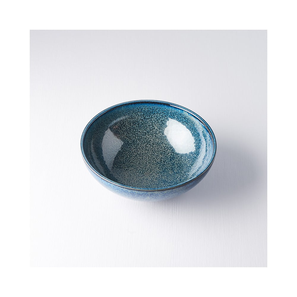 Modrá keramická miska MIJ Indigo, ø 21 cm - Obrázek 2