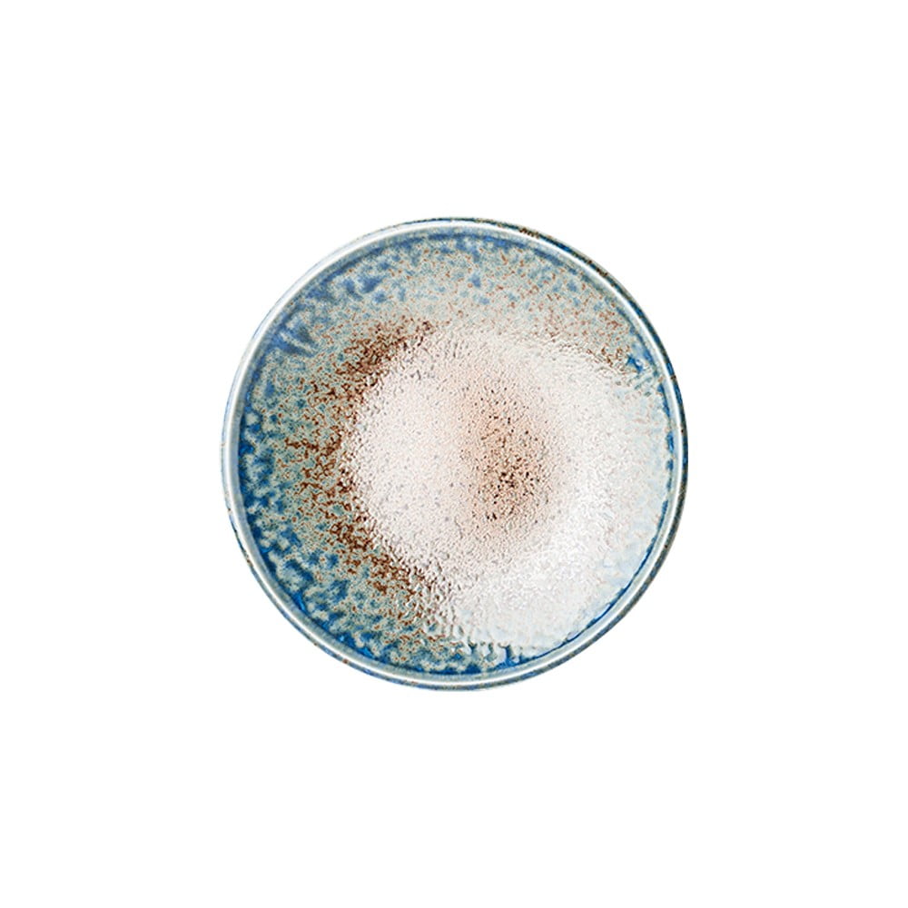 Béžovo-modrý keramický talíř MIJ Earth & Sky, ø 20 cm Béžovo-modrý keramický talíř MIJ Earth & Sky, ø 20 cm