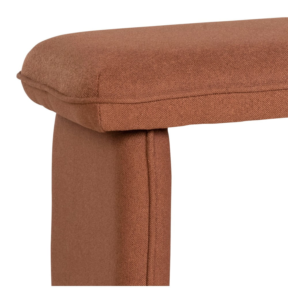 Oranžová lavice Hübsch Mellow - Obrázek 2