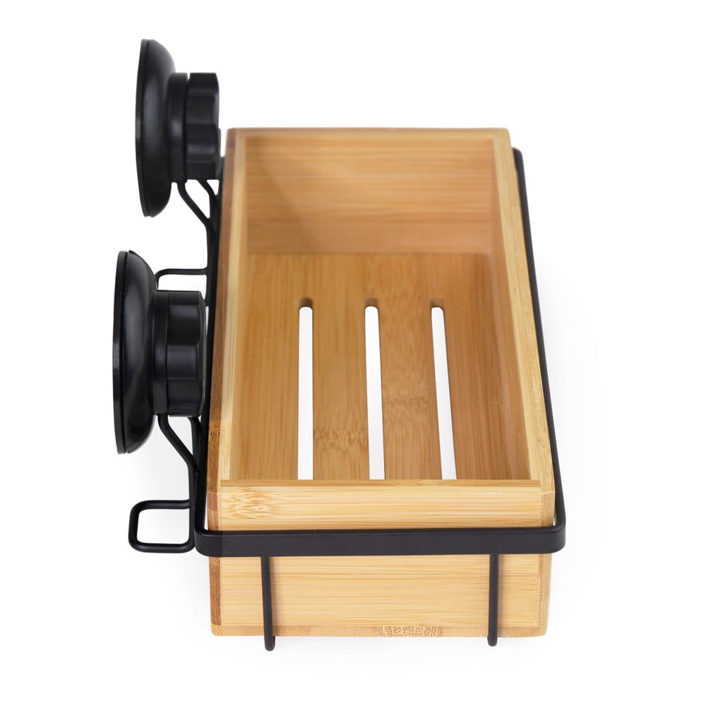 Bambusová samodržící koupelnová polička Compactor Bestlock SPA - Obrázek 2