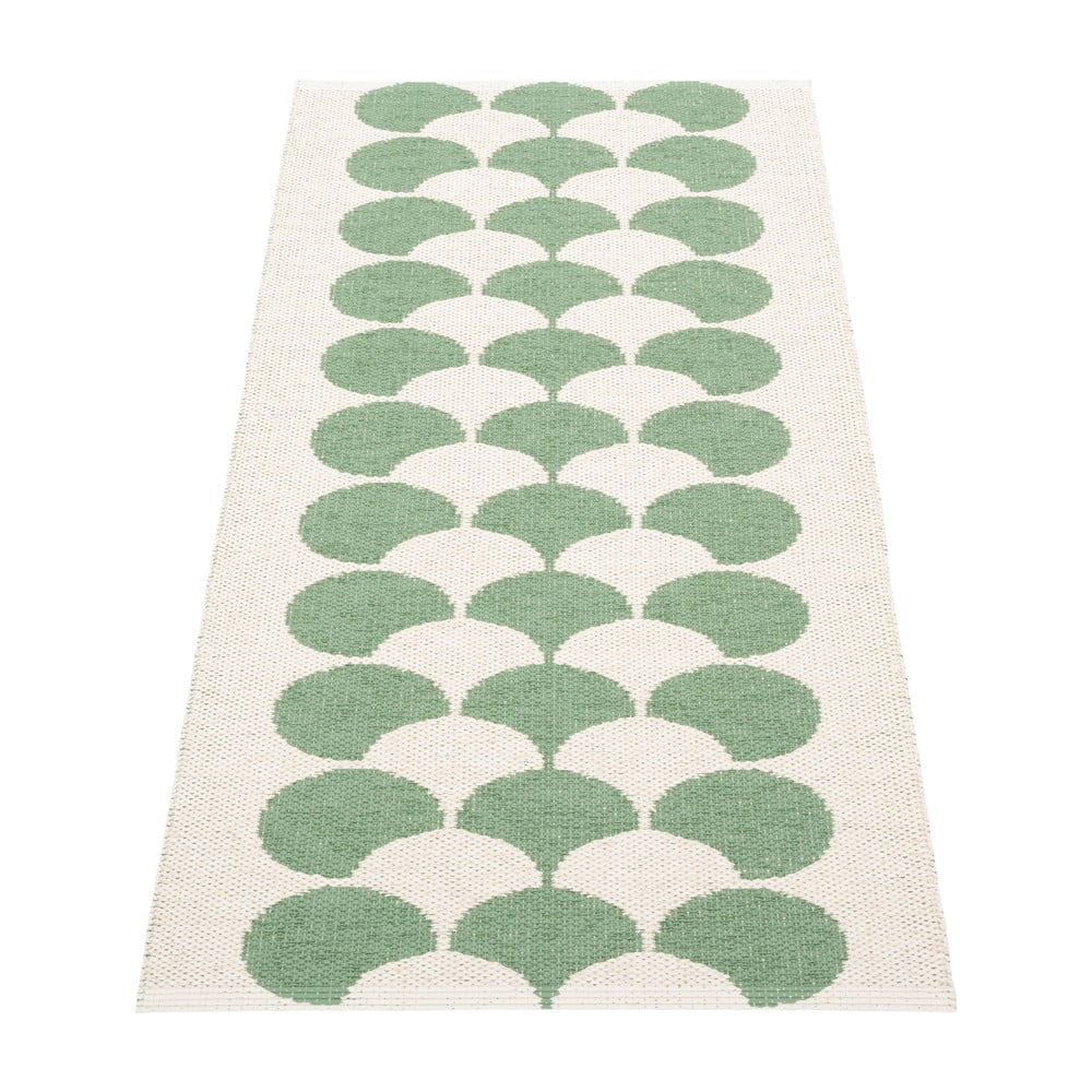 Zeleno-krémový vnitřní a venkovní běhoun 70x150 cm Poppy Oregano – Pappelina - Obrázek 2