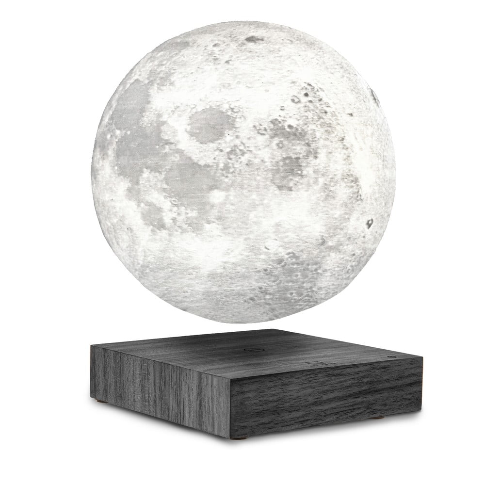 Černá LED stolní lampa (výška 14 cm) Moon – Gingko Černá LED stolní lampa (výška 14 cm) Moon – Gingko