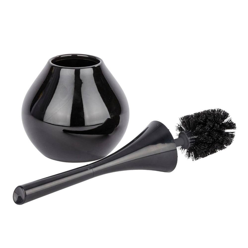 Černý toaletní kartáč Wenko Flakon - Obrázek 2