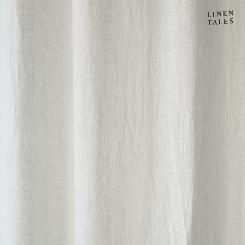 Bílá záclona 130x300 cm Daytime – Linen Tales - Obrázek 2