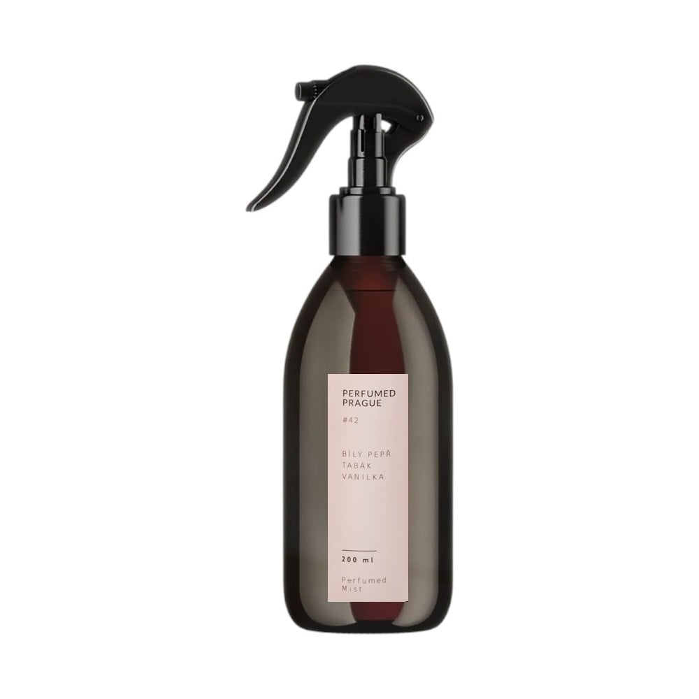 Interiérová vůně 200 ml #42 White Pepper, Tobacco, Vanilla – Perfumed Prague Interiérová vůně 200 ml #42 White Pepper, Tobacco, Vanilla – Perfumed Prague