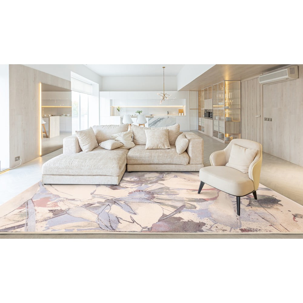 Krémový vlněný koberec 200x300 cm Lilia – Agnella - Obrázek 2