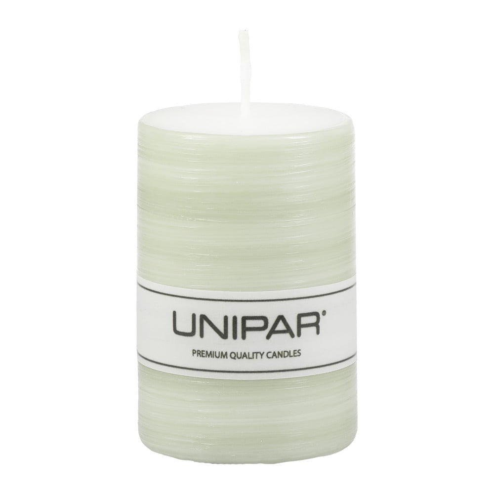 Světle zelená svíčka Unipar Finelines, doba hoření 18 h Světle zelená svíčka Unipar Finelines, doba hoření 18 h