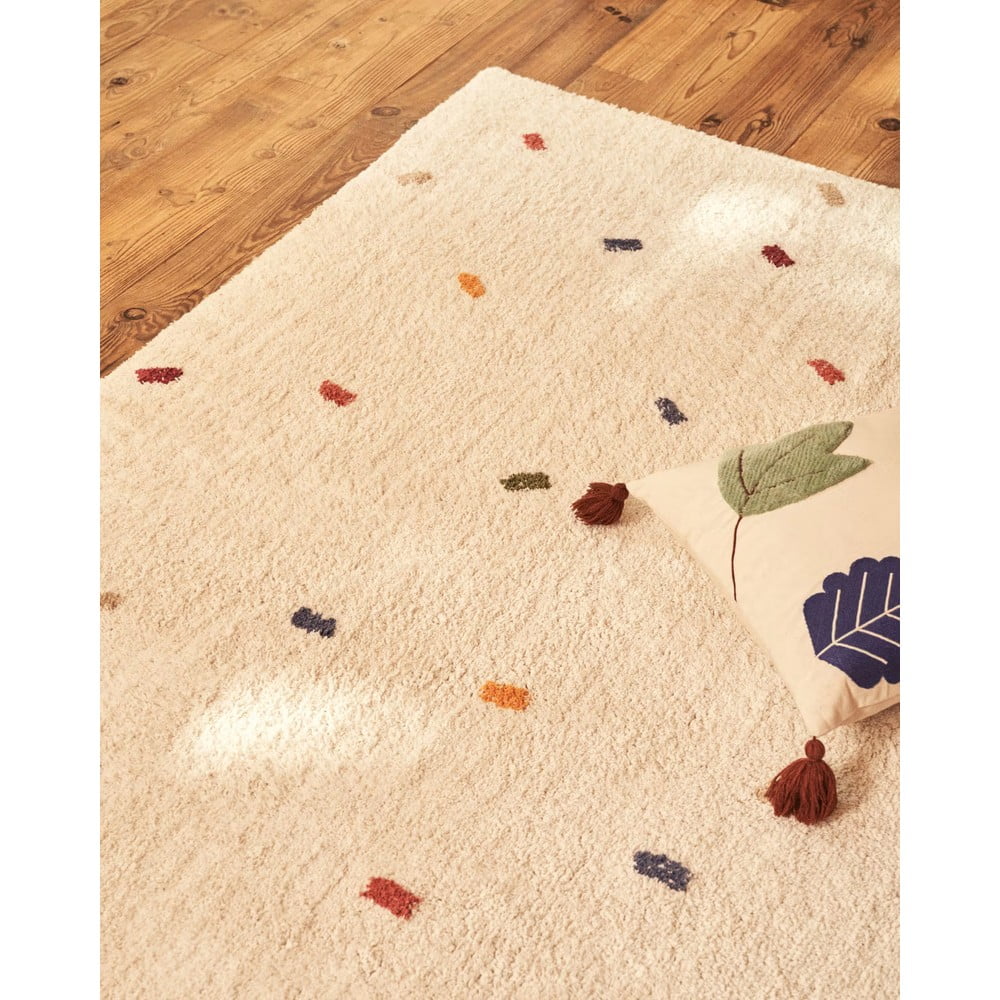 Krémový koberec 90x150 cm Epifania – Kave Home - Obrázek 2