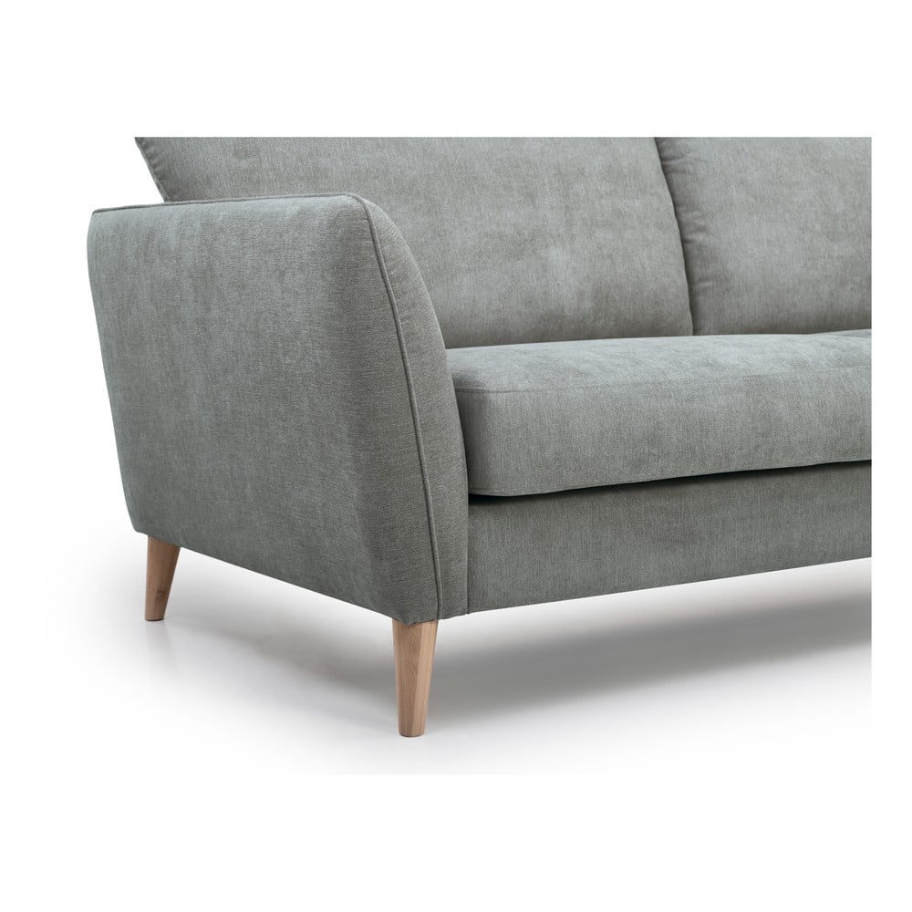 Světle šedá rohová pohovka (levý roh) Oslo - Scandic - Obrázek 2