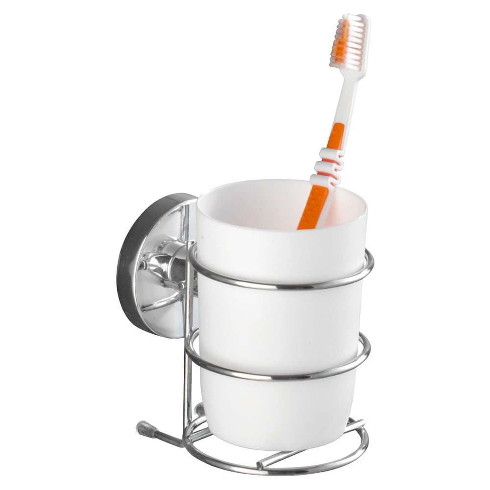 Samodržící dóza na kartáčky Wenko Vacuum-Loc, 11,5 x 7,5 cm Samodržící dóza na kartáčky Wenko Vacuum-Loc, 11,5 x 7,5 cm