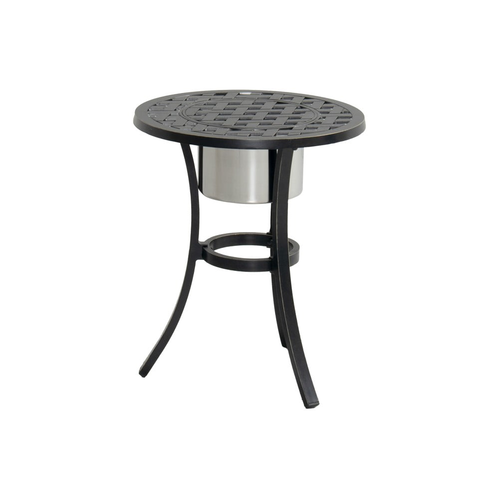Hliníkový kulatý zahradní odkládací stolek ø 54,5 cm Rosario – Hartman - Obrázek 2