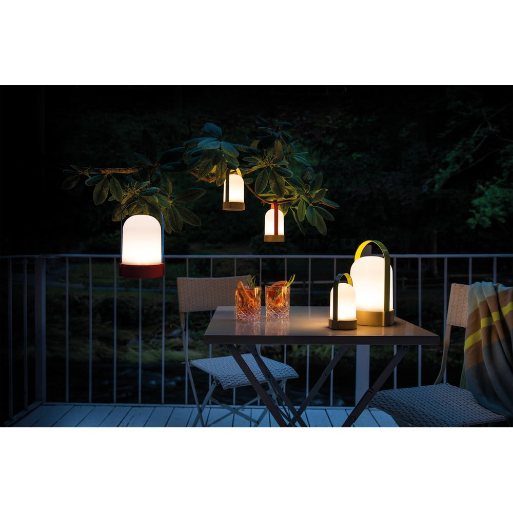 Bílá LED stmívatelná stolní lampa (výška 15 cm) Uri – Remember - Obrázek 2