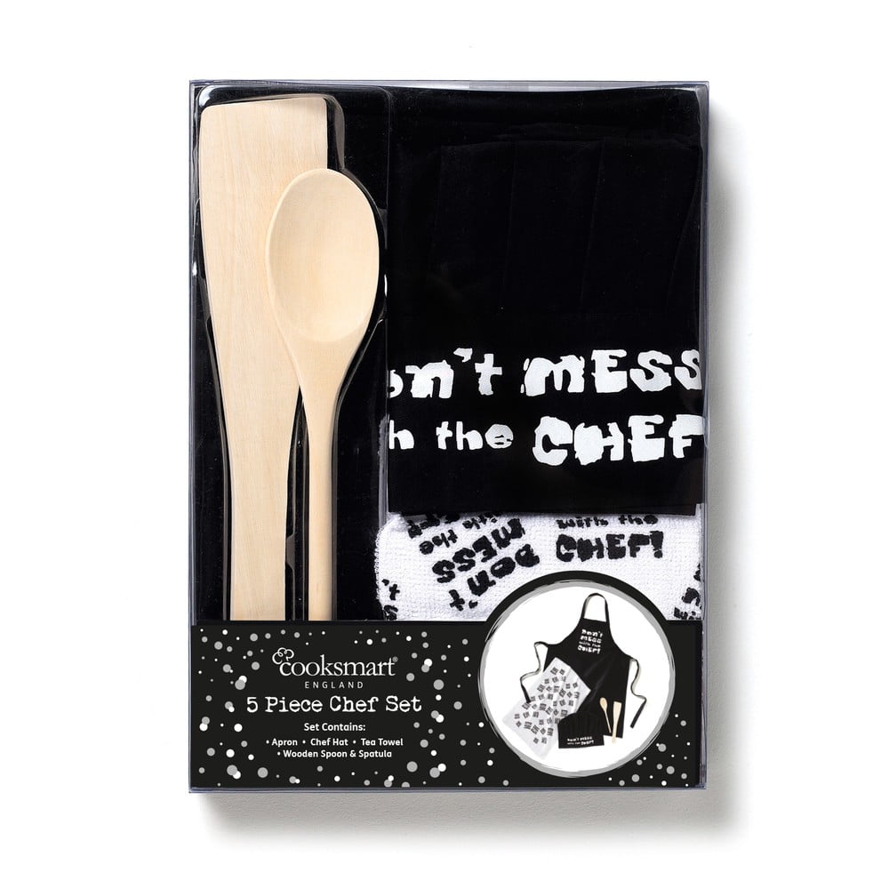 5dílný set pro kuchaře Cooksmart ® Don't Mess With The Chef - Obrázek 2