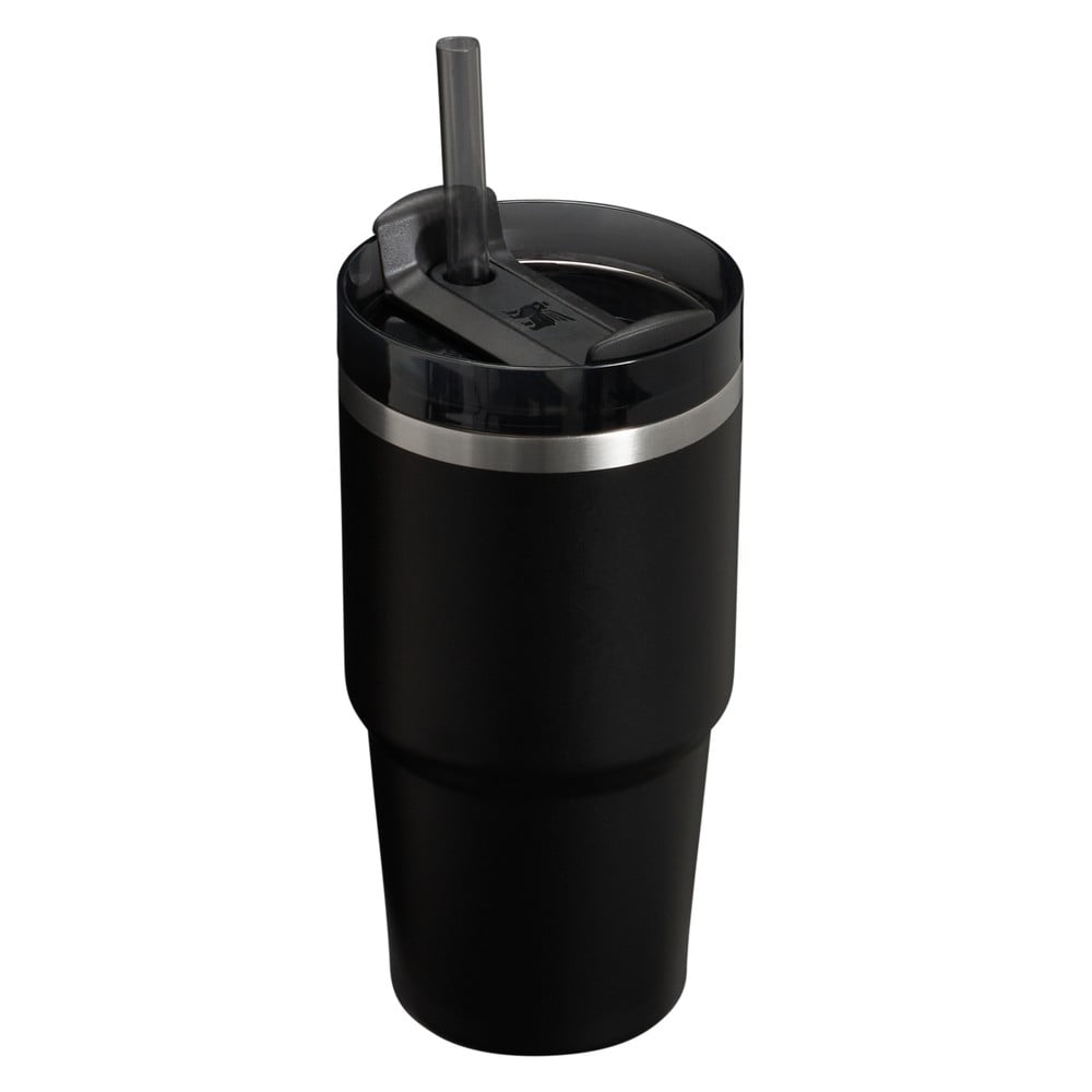 Černá termoska s brčkem 600 ml Quencher H2.O FlowState – Stanley - Obrázek 2