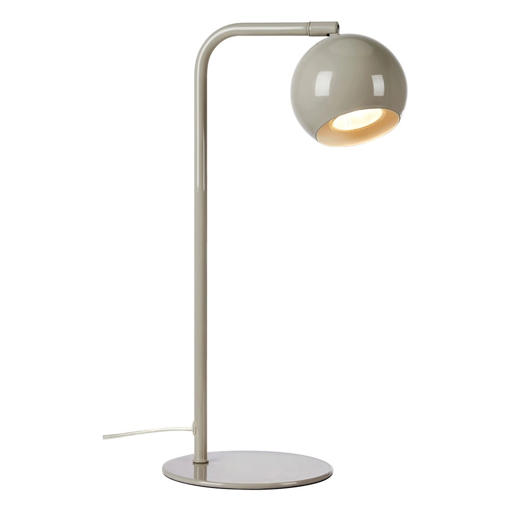 Šedobéžová stolní lampa s kovovým stínidlem (výška 39,5 cm) Pop – Markslöjd Šedobéžová stolní lampa s kovovým stínidlem (výška 39,5 cm) Pop – Markslöjd