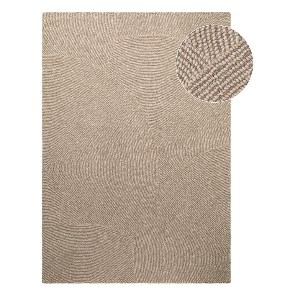 Béžový ručně tkaný vlněný koberec 120×180 cm Eleni Light Beige – Hanse Home Béžový ručně tkaný vlněný koberec 120×180 cm Eleni Light Beige – Hanse Home