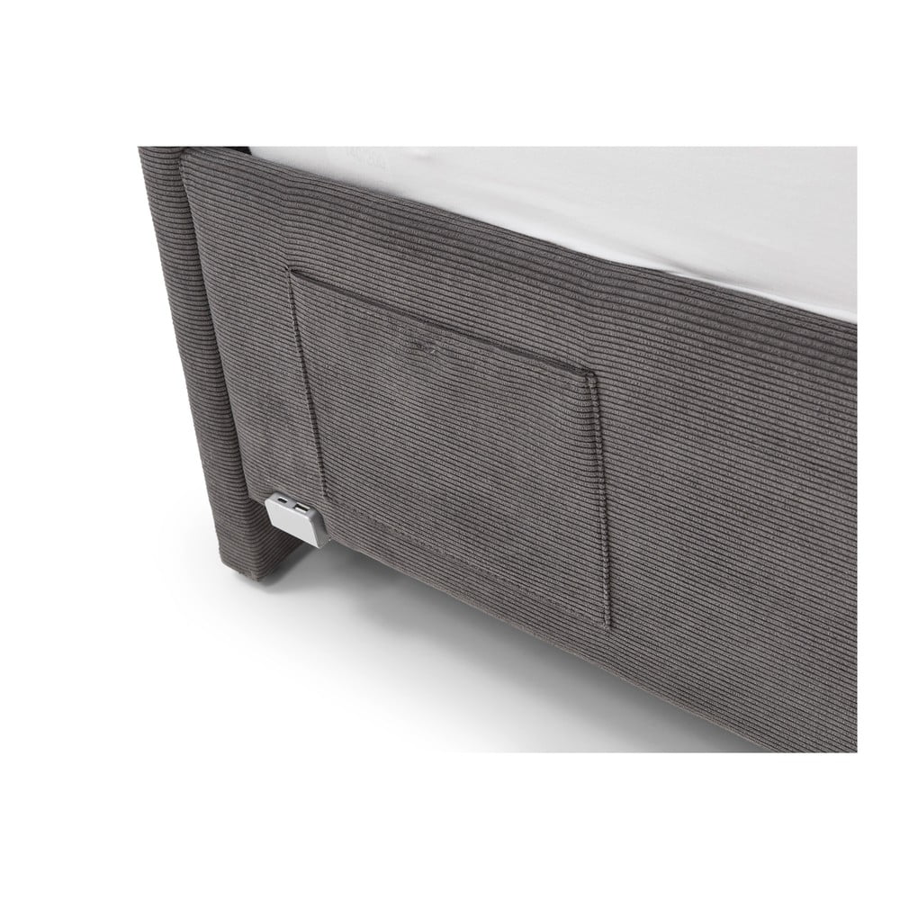 Antracitová dětská postel s úložným prostorem 120x200 cm Cool – Meise Möbel - Obrázek 2