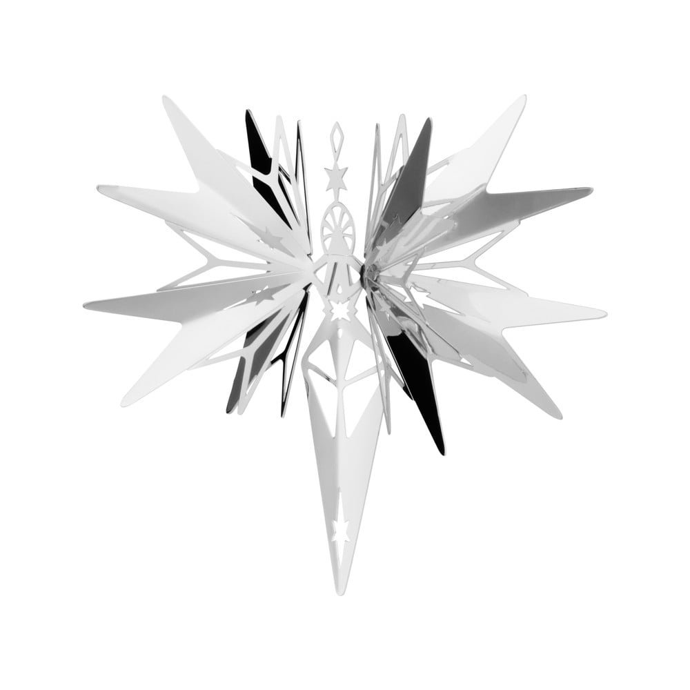 Závěsná vánoční dekorace ve stříbrné barvě Kähler Design Christmas Angel - Obrázek 2