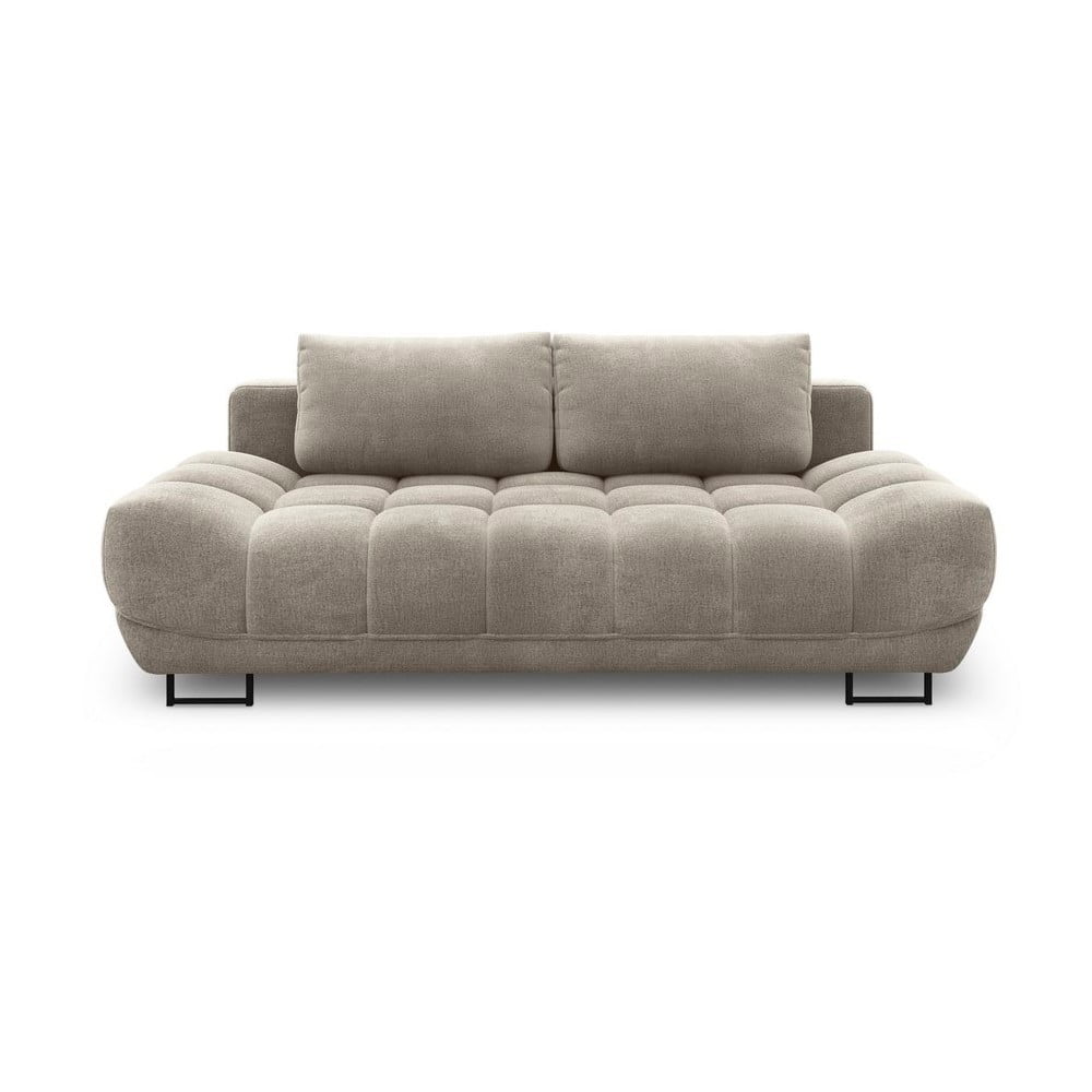 Béžová třímístná rozkládací pohovka Windsor & Co Sofas Cumulus Béžová třímístná rozkládací pohovka Windsor & Co Sofas Cumulus