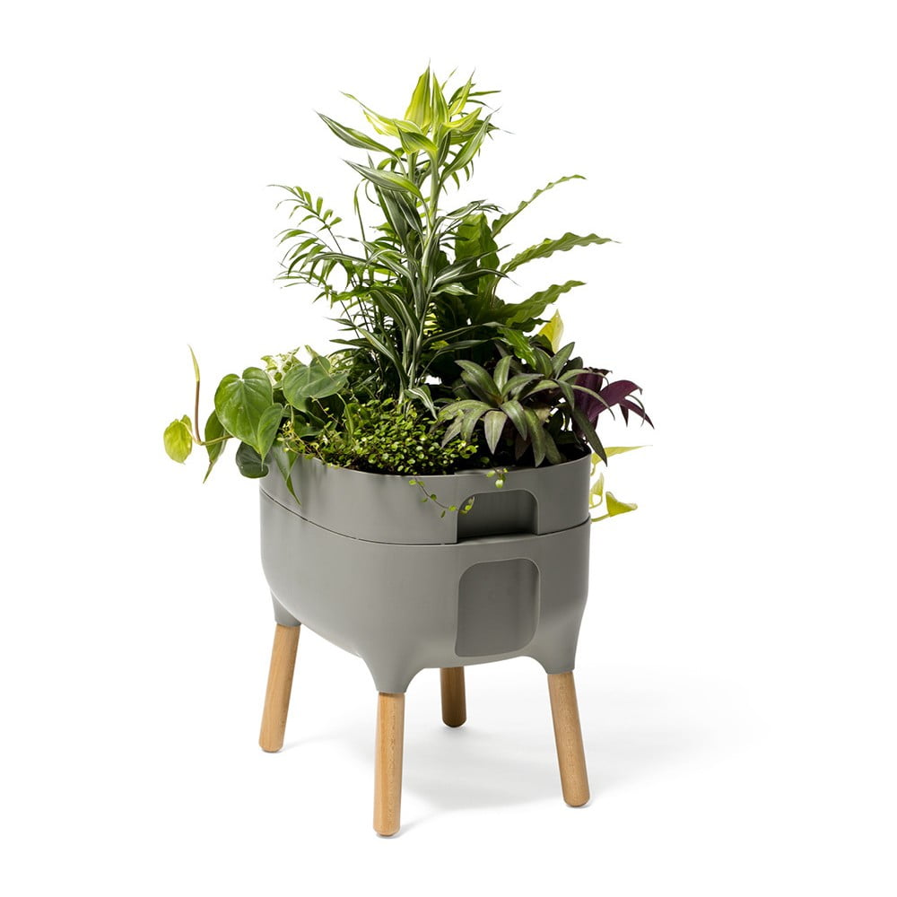 Plastová samozavlažovací pěstební nádoba Urbalive – Plastia - Obrázek 2