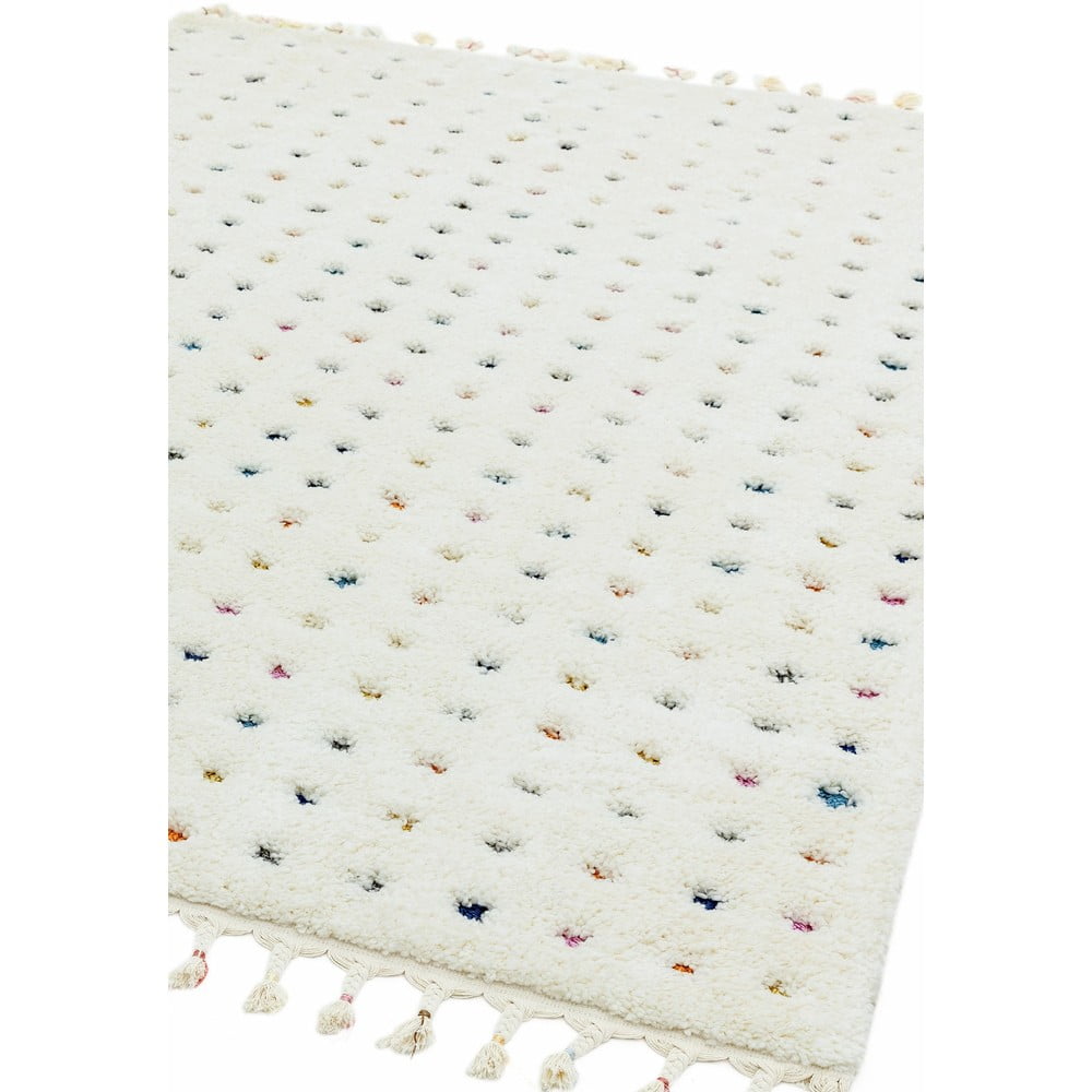 Béžový koberec Asiatic Carpets Dotty Multi, 80 x 150 cm - Obrázek 2