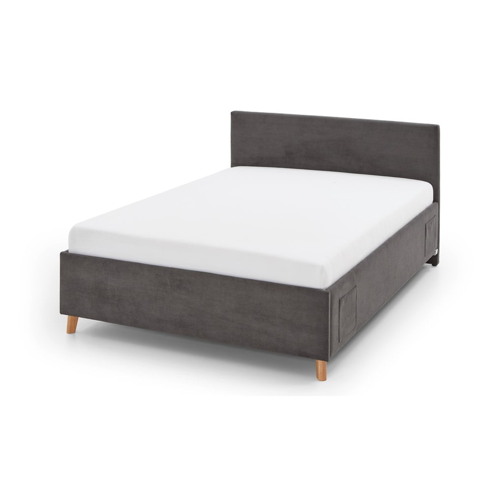 Antracitová dětská postel s úložným prostorem 120×200 cm Cool – Meise Möbel Antracitová dětská postel s úložným prostorem 120×200 cm Cool – Meise Möbel